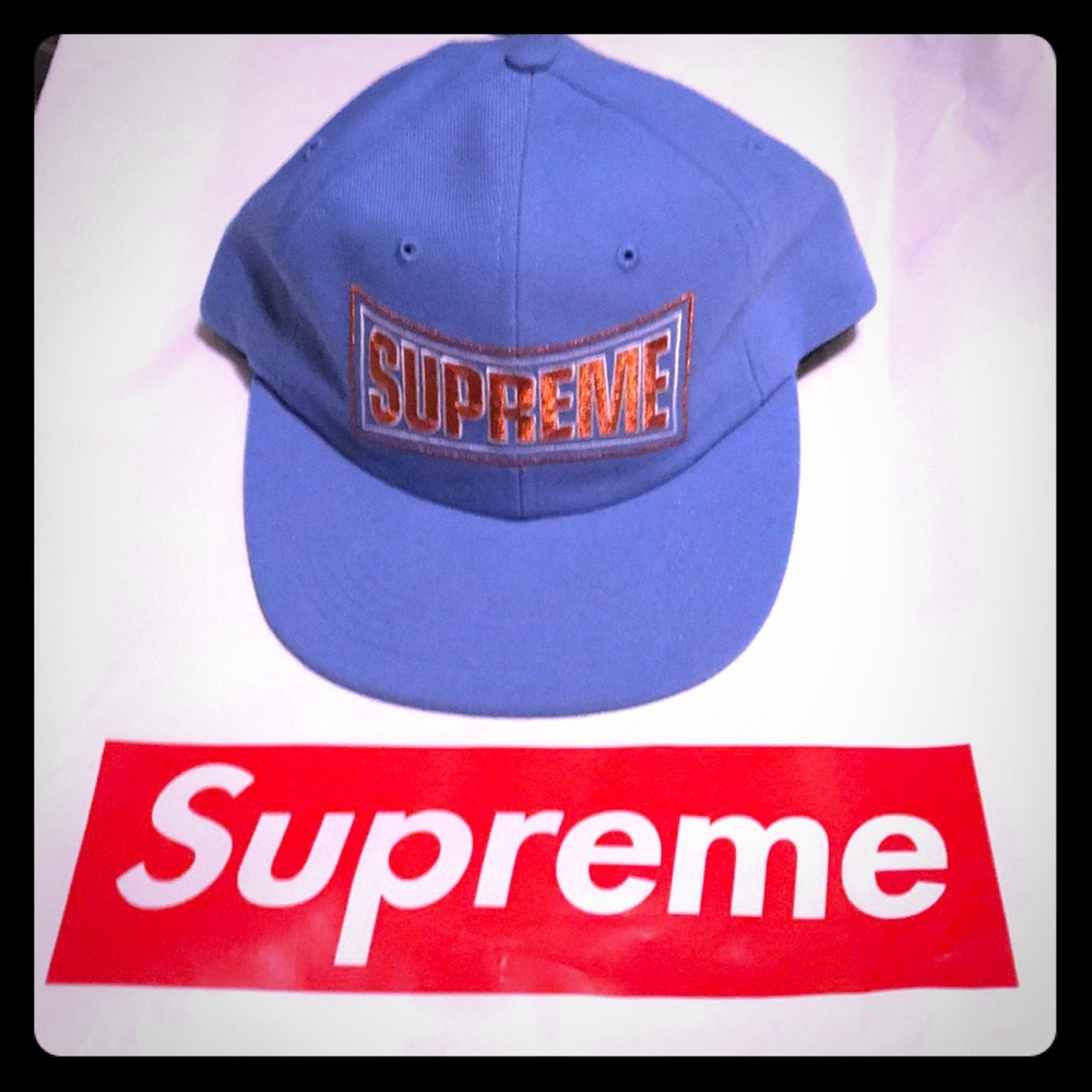 Supreme Metallic Arc 6-Panel Hat